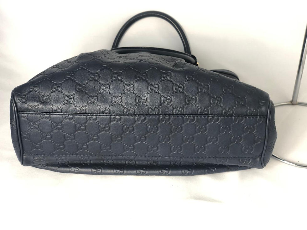 Miniatura: Bolsa Gucci Sukey Azul Marinho