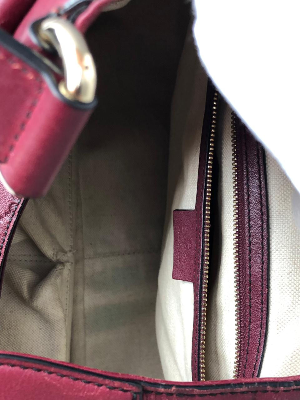 Miniatura: Gucci Emily GG Canvas Light Plum Trim Hobo