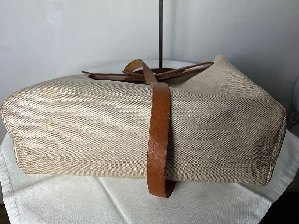 Miniatura: Bolsa Hermes Herbag Toile 39 Original