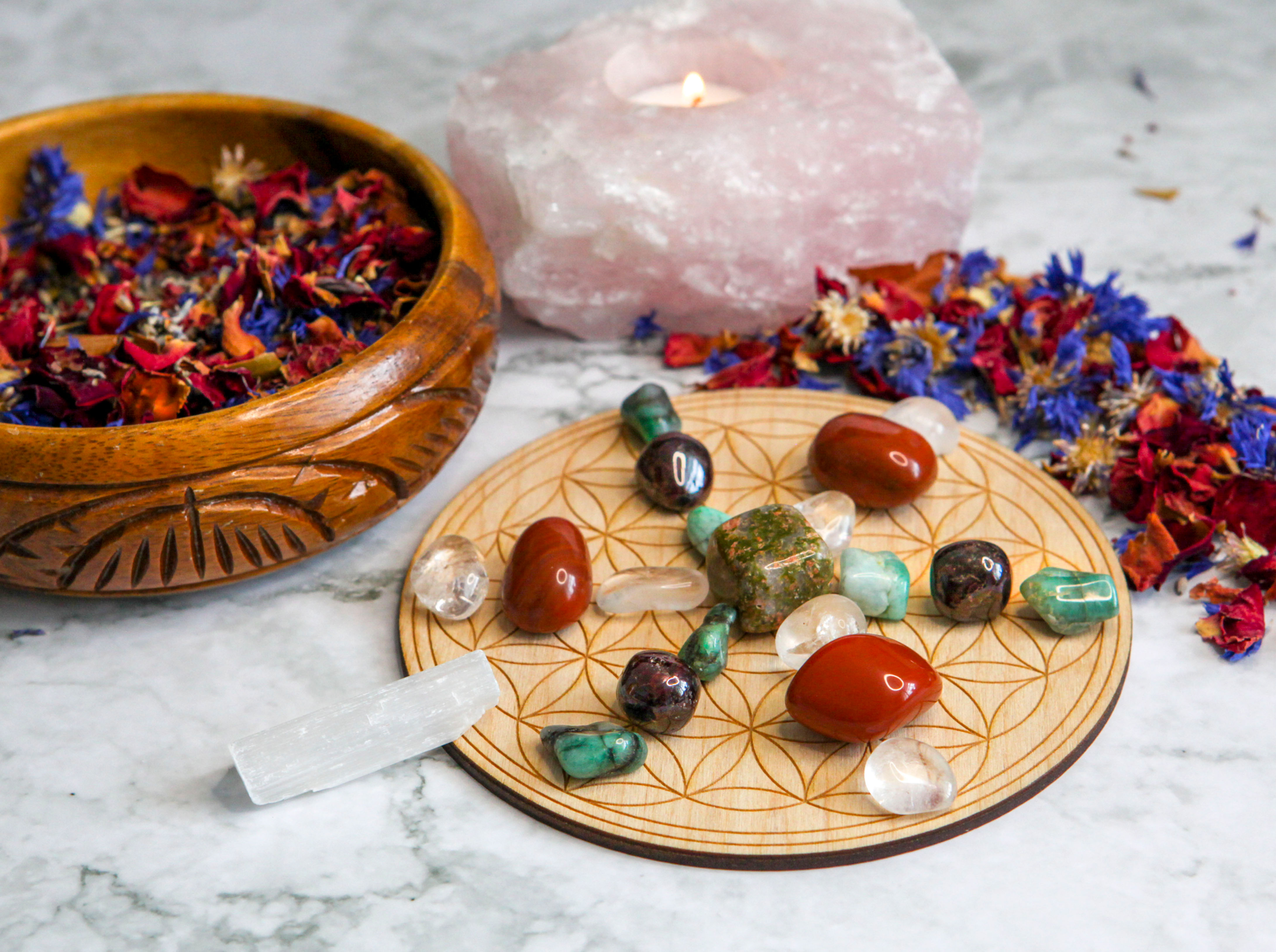 Recovery and Convalesence Crystal Grid Set