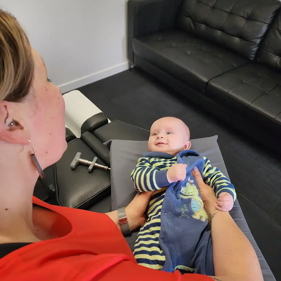 Chiropractic care can help baby sleep