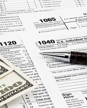 Image of tax forms