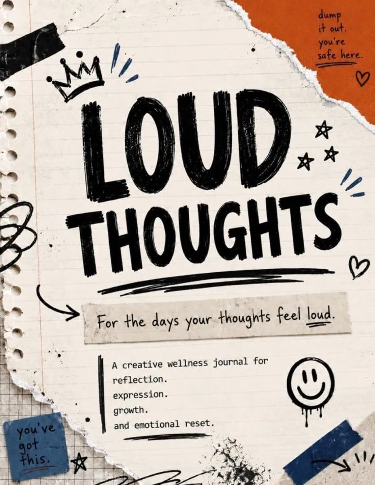 LOUD THOUGHTS journal cover