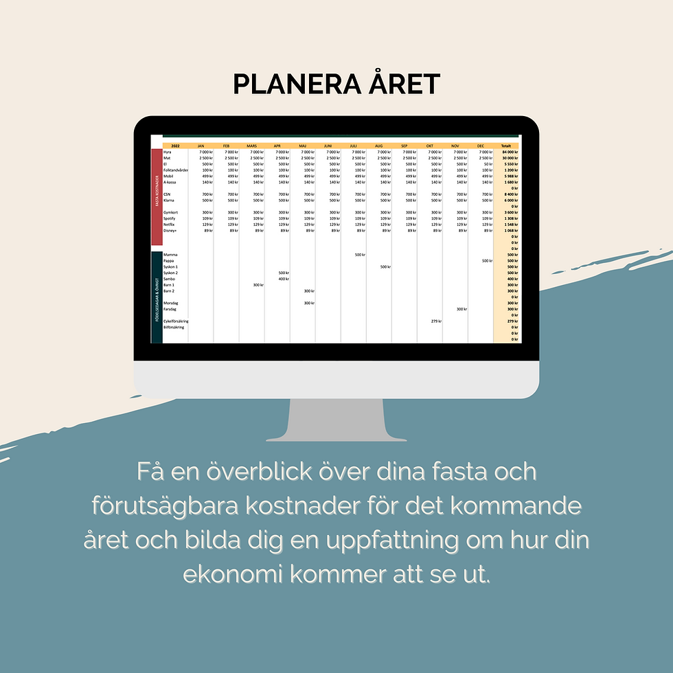Miniatyrbild: Budgetmall - Excel