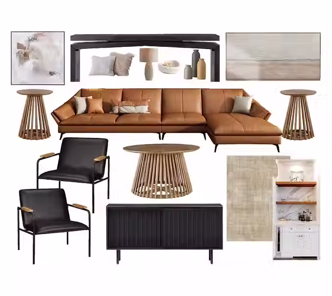 Living Room Moodboard