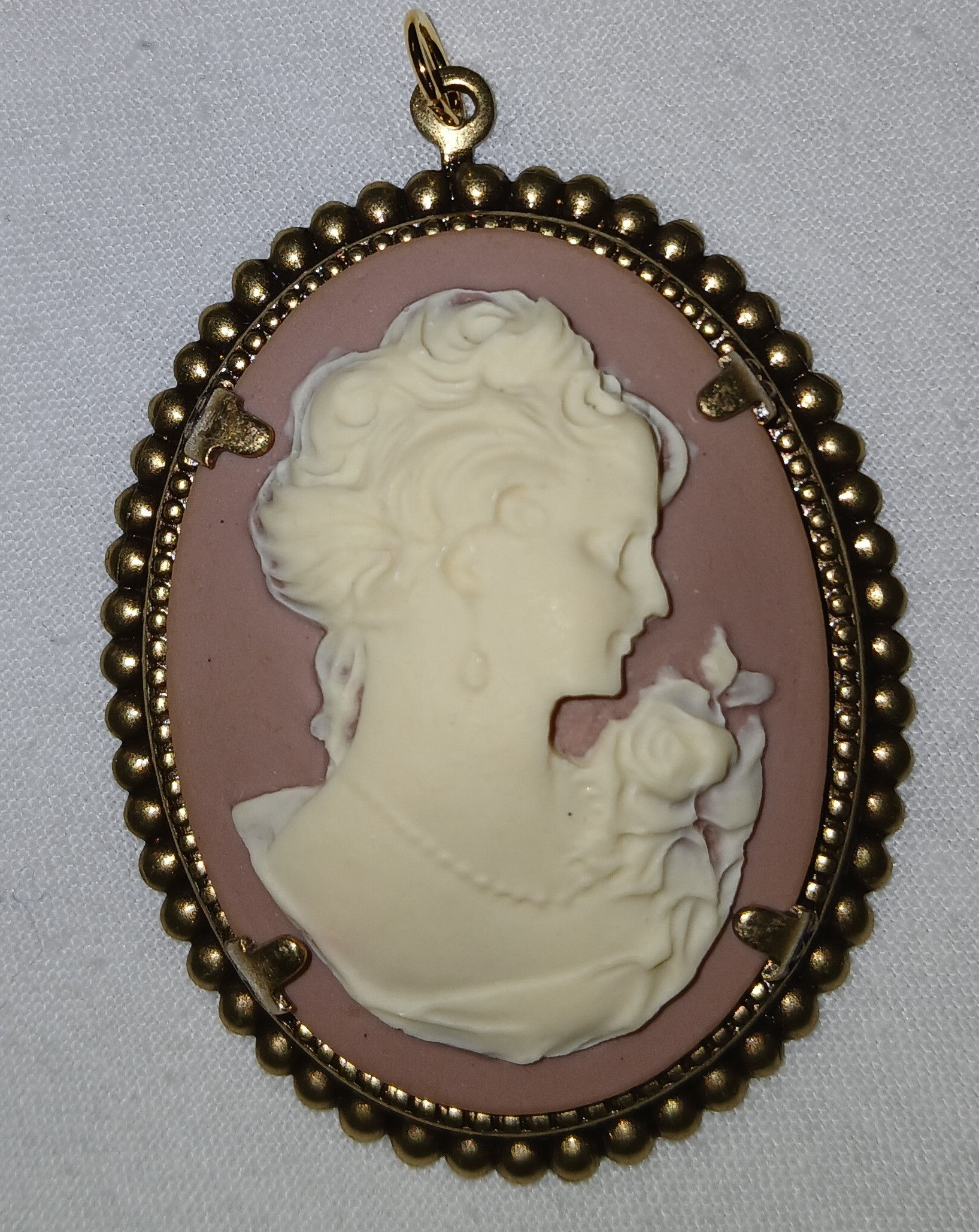 Cameo Victorian Woman