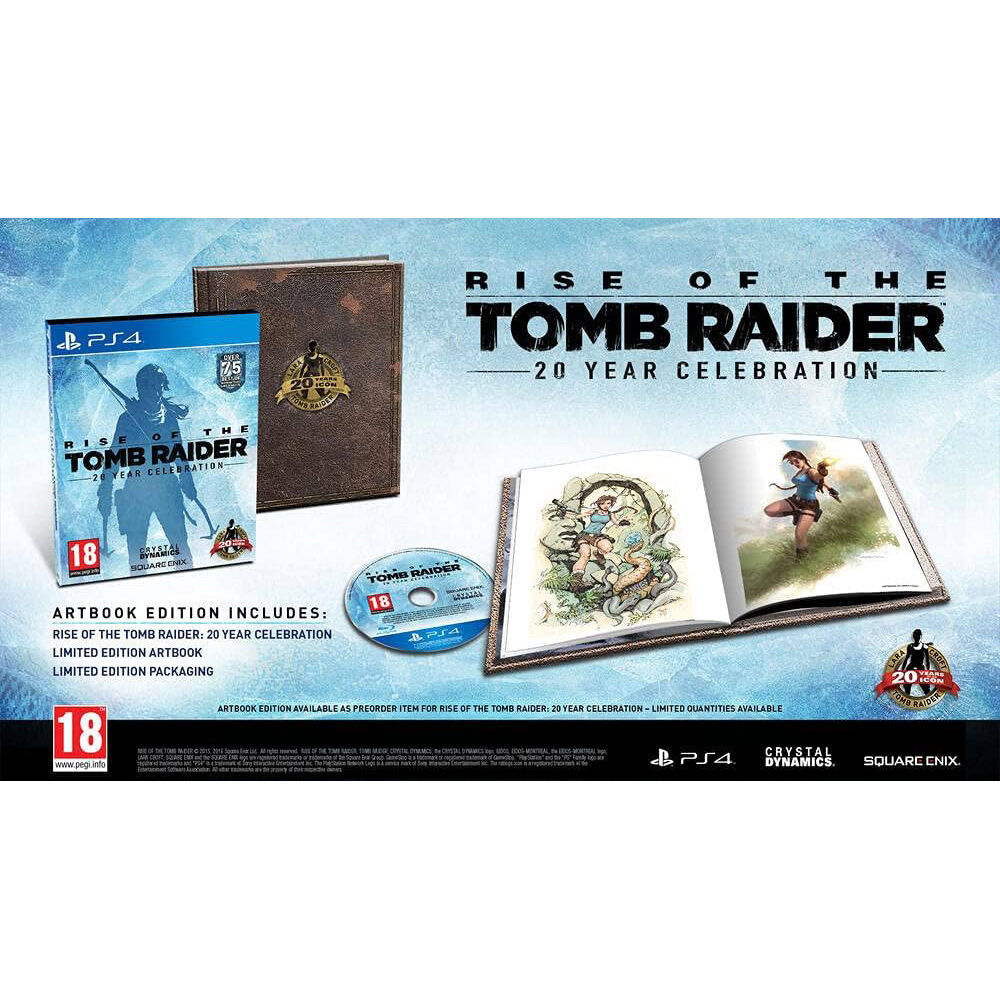משחק PS4 - Rise of the Tomb Raider: 20 Year Celebration