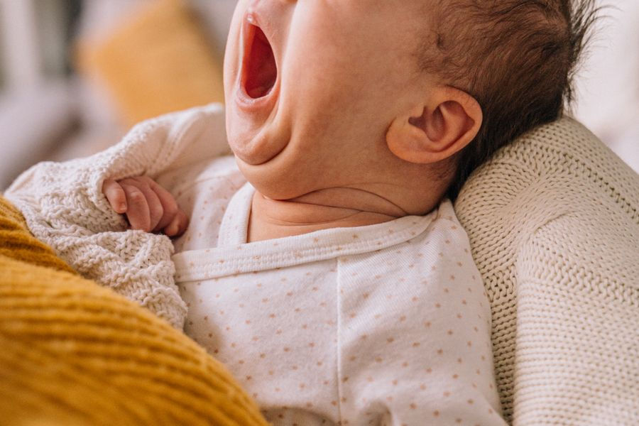 Baby sleepy cue | The Peaceful Sleeper
