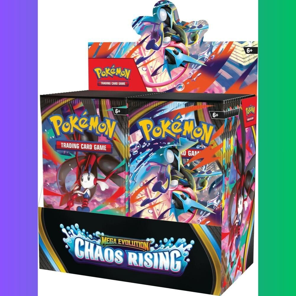 Pokemon Chaos Rising Booster box