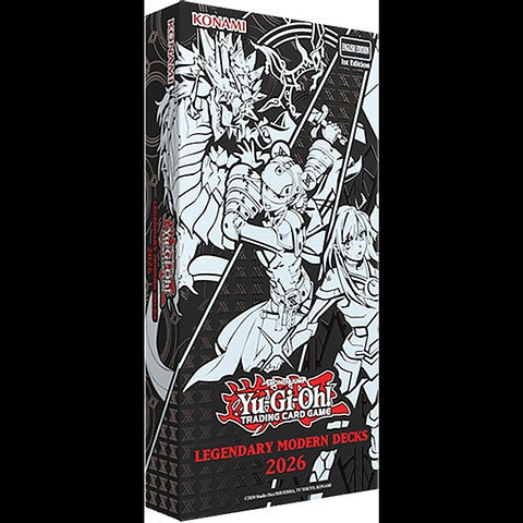 yugioh legendary modern decks 2026 Yu-Gi-Oh! Legendary Modern 2026 Decks Box
