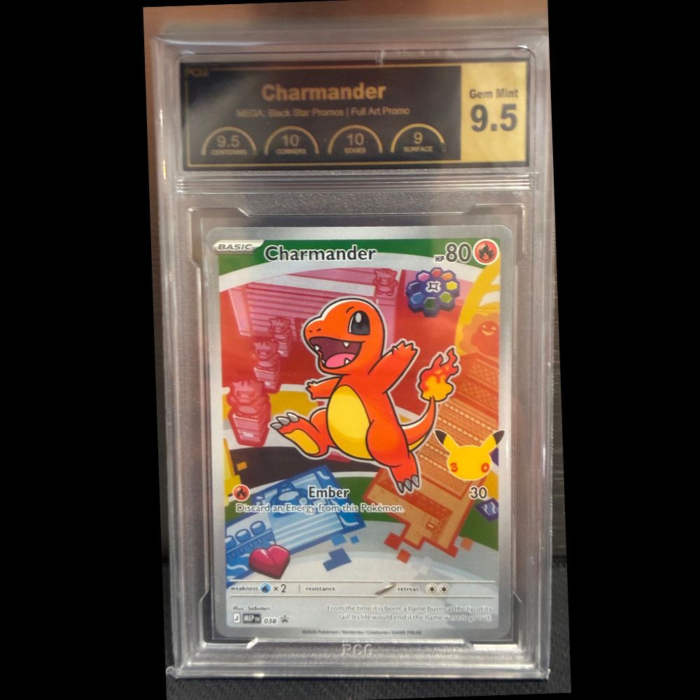 2026 Pokemon First Partner Promo #38 Charmander PCG 9.5 Gem Mint