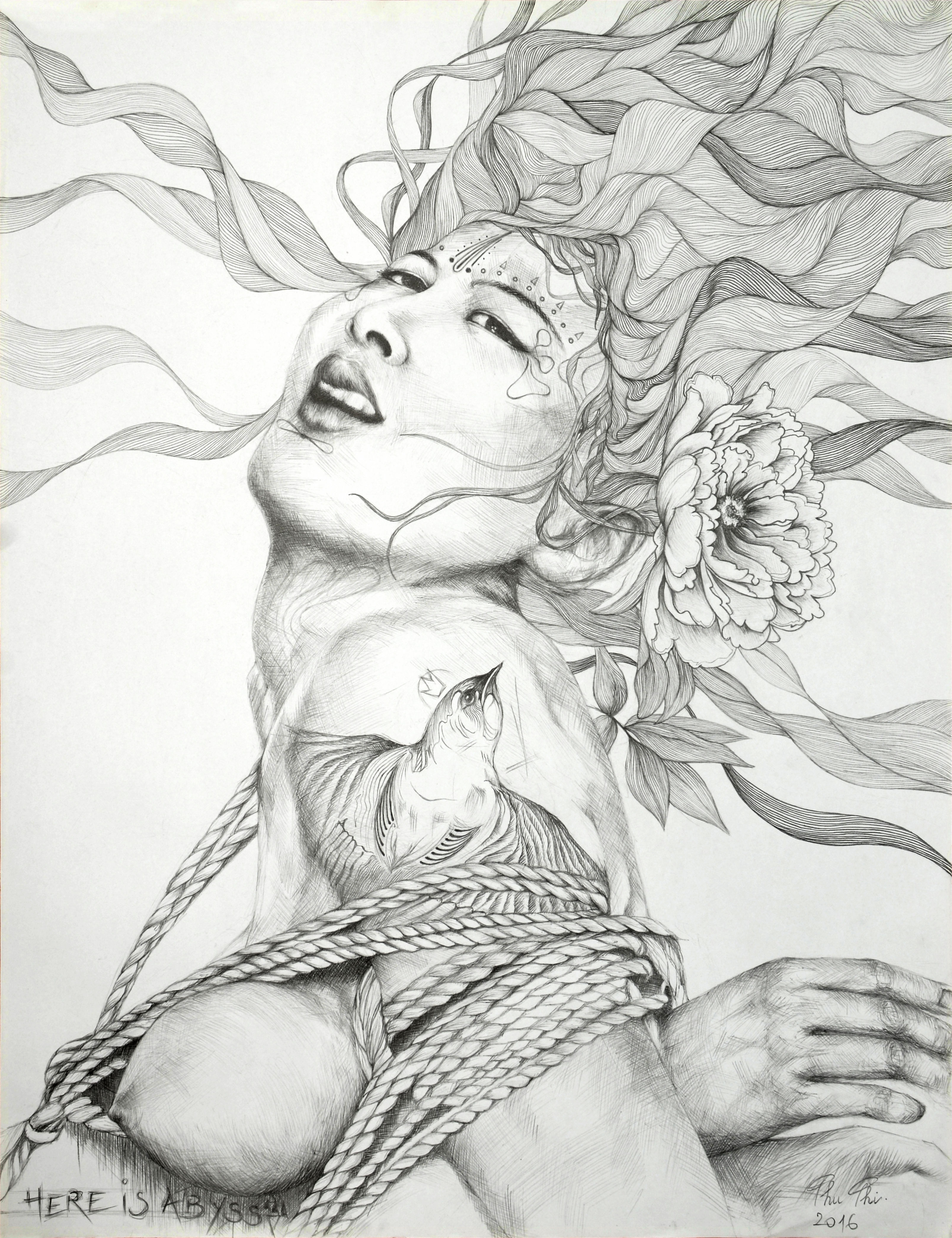 Série « At dusk, the Nymphs dance »