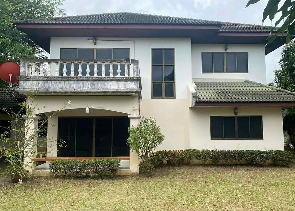 For Sale ขายบ้านเนื้อที่ 245 ตรว. บ้านหลังใหญ่พื้นที่กว้าง อ.สันทราย