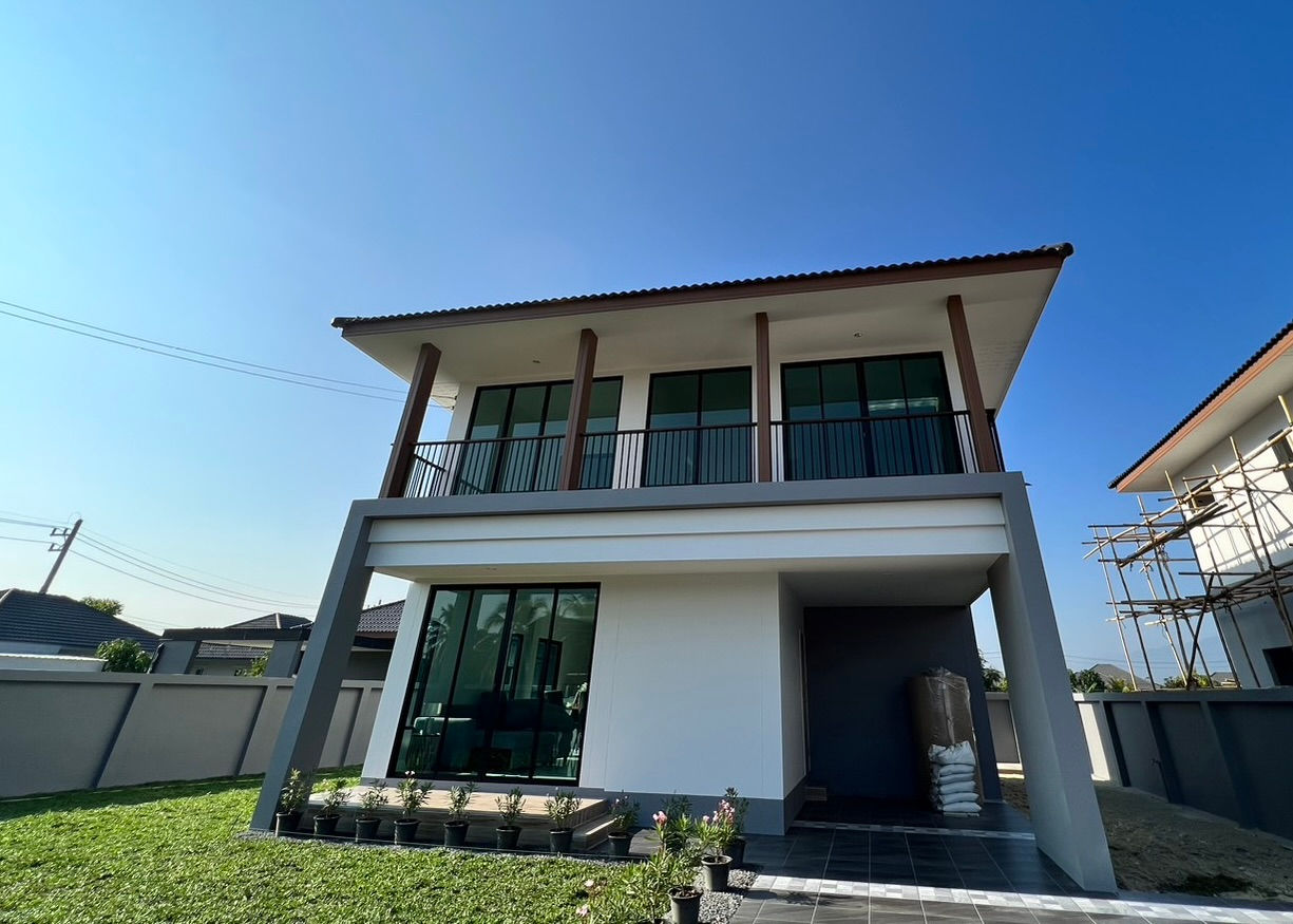 For Sale บ้านสร้างใหม่นอกโครงการ ทั้งหมด 8 หลัง พร้อมของแถม เพียบ! (P6)