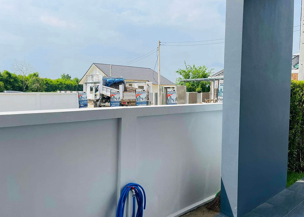 ภาพขนาดย่อ: For Sale ขายบ้านใหม่ บ้านเดี่ยวสไตล์โมเดิร์น ห่างจากเซ็นเฟส 10 กม.