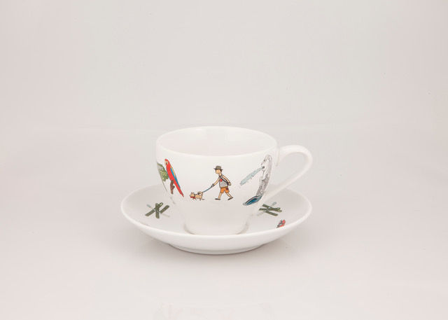 Thumbnail: Singapore themed tea cup