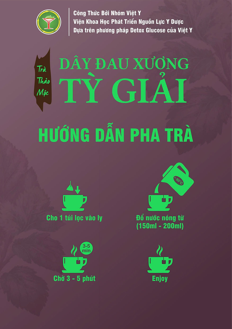 Thumbnail: Pain relief vine - Applying the remedy "Detox Uric Viet Y"