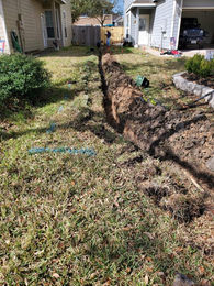 drainage treatment trench