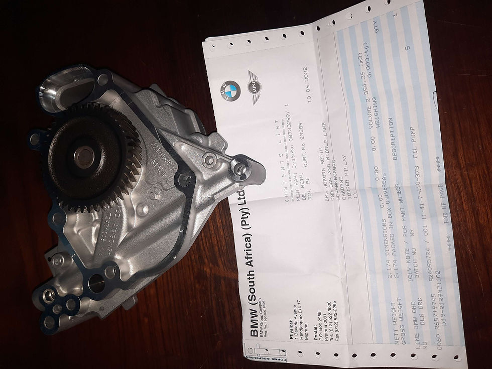 Thumbnail: Brand New BMW F10 Oil Pump 