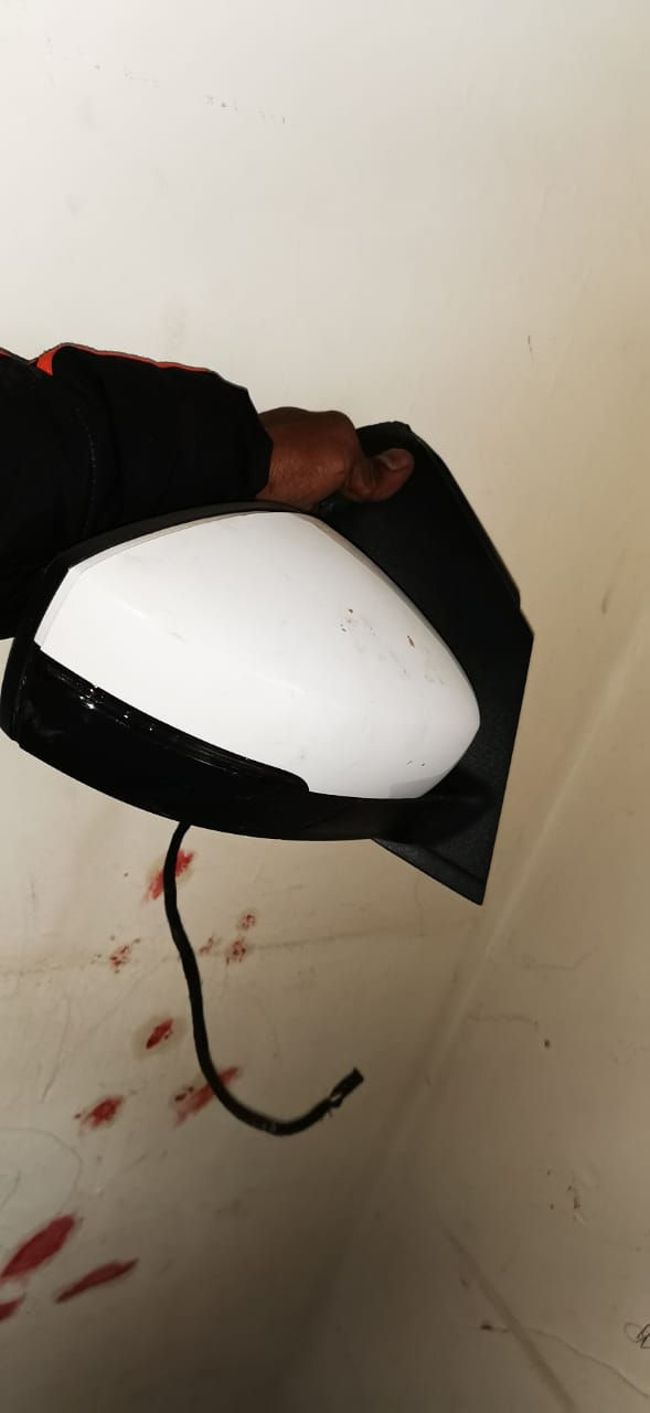 Vw polo 6 mirror white