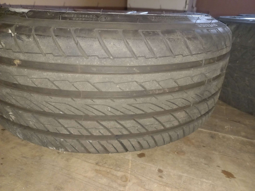 Thumbnail: BMW E46 m3 rims with tyres 17"