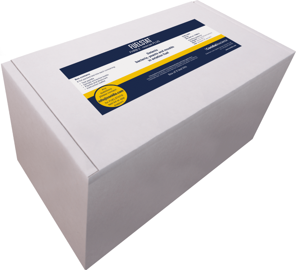 QC-069-8 - MBG Fuel test kit - Box of 8 Foil Packs