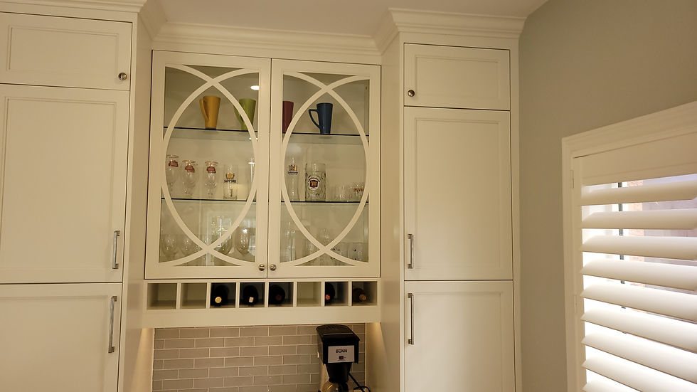 Kitchen Renovation Coffee Bar General Contractor Ajax MaKenady Construction Services Inc