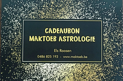 maktoeb astrologie cadeaubon