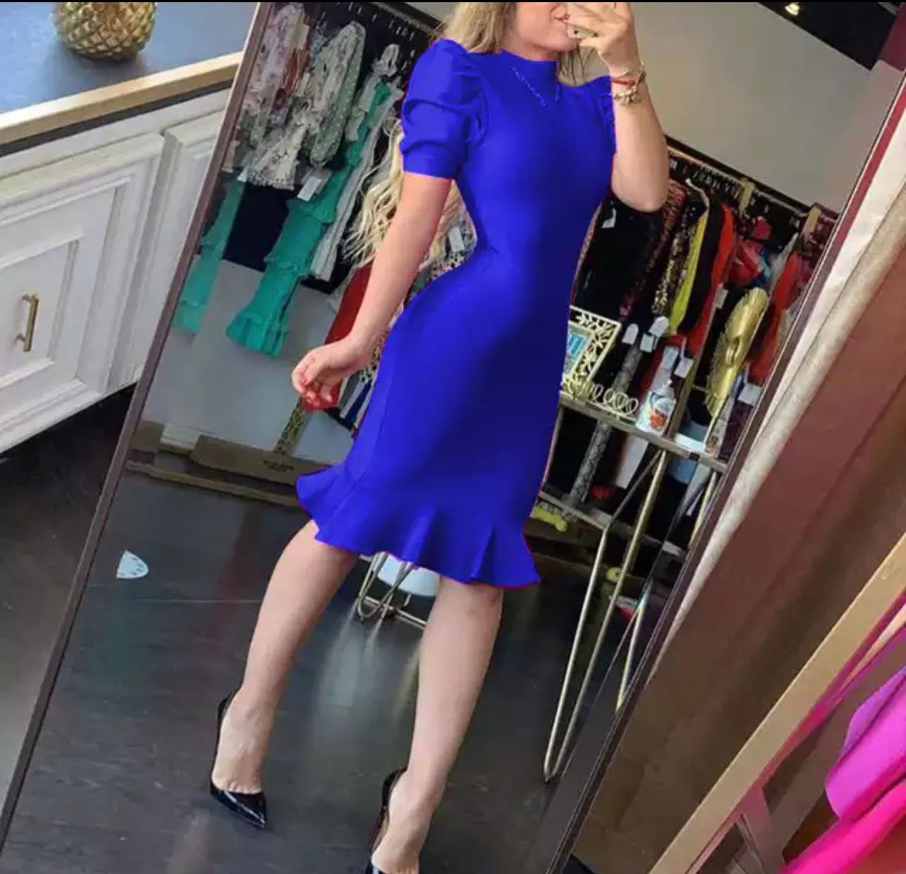 VESTIDO AZUL