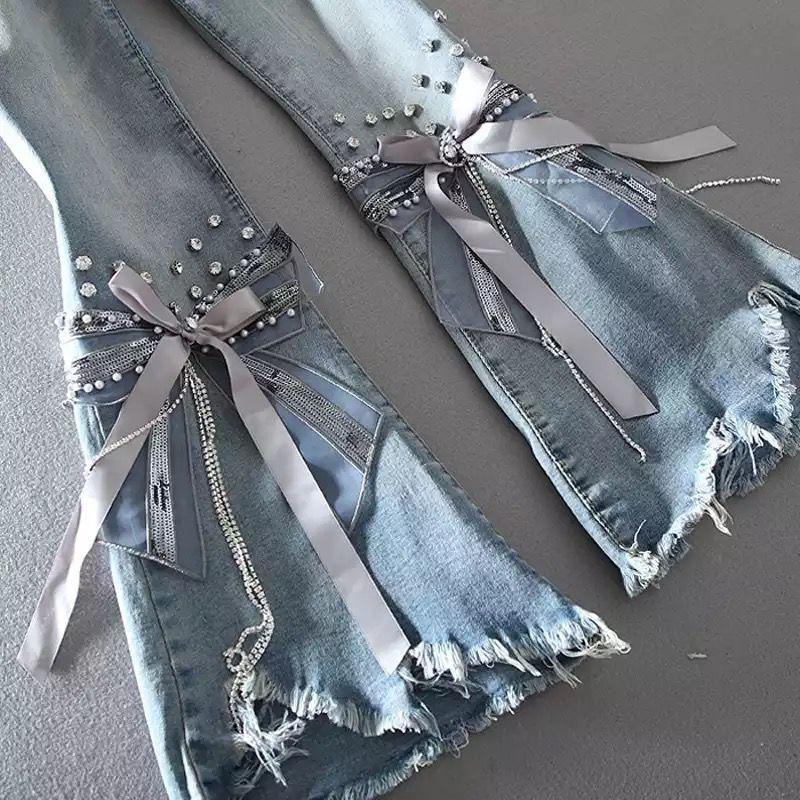 Miniatura: PANTALÓN MOÑO GRIS