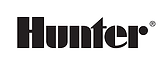 Hunter logo: bold, capitalized black letters with TM symbol.