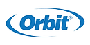 Orbit logo: blue text with orbit-like swoosh design.