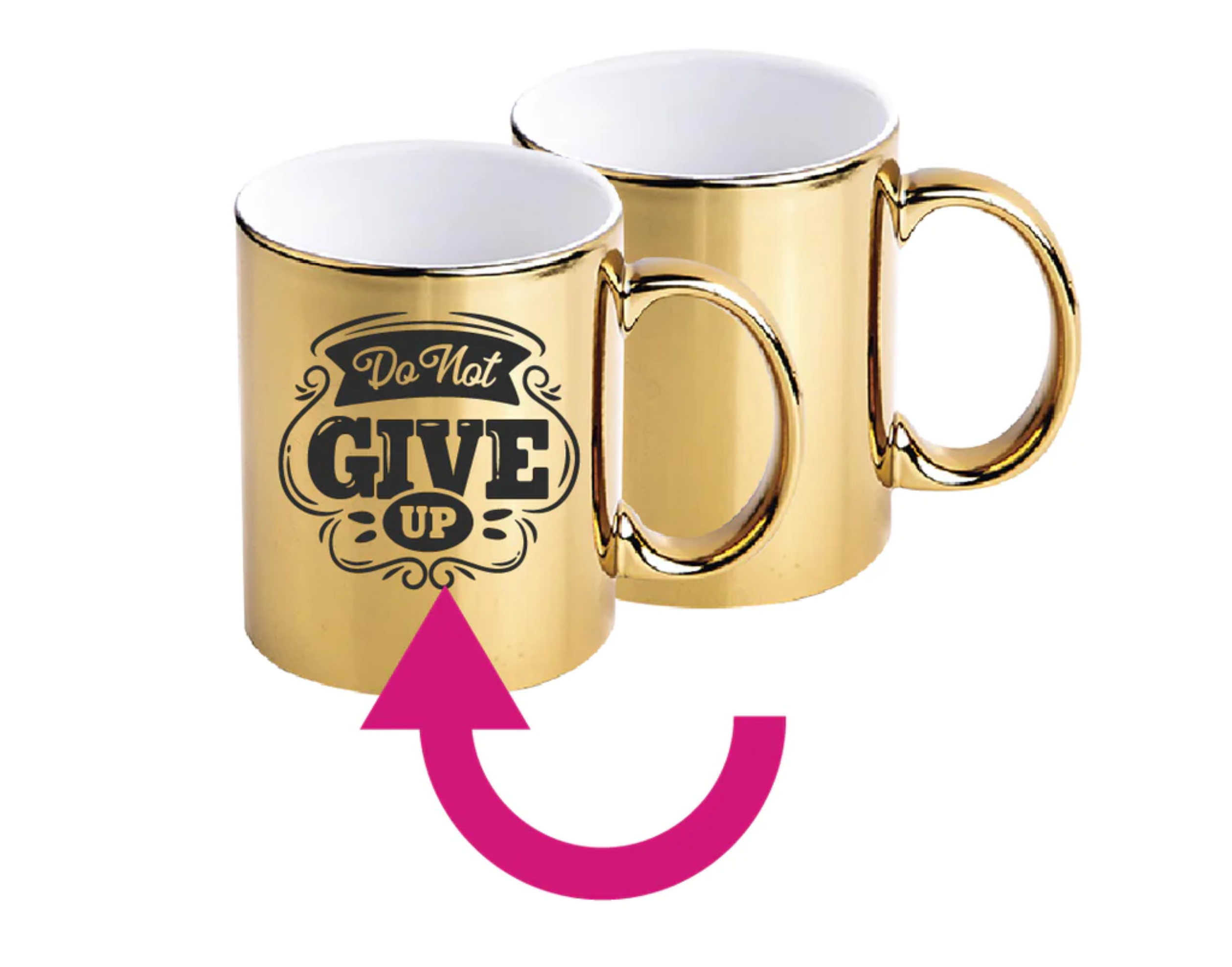 Gold plated Mug