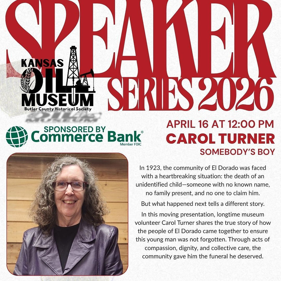 Speaker Series: Carol Turner
