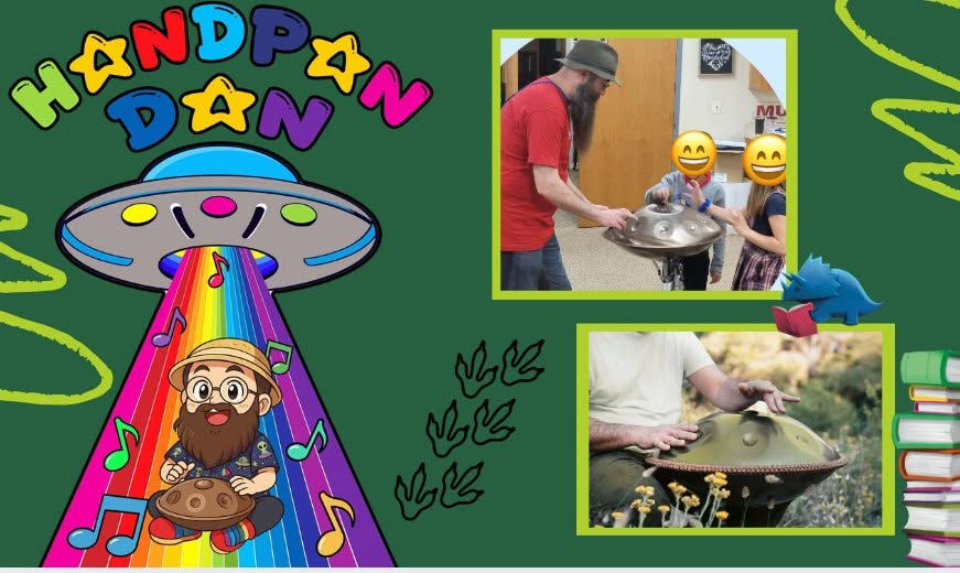 Handpan Dan @ Bradford Memorial Library