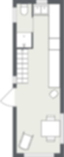 Tiny Home planlösning Cecilia plan 1
