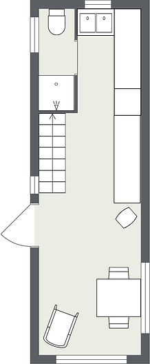 Tiny Home planlösning Cecilia plan 1