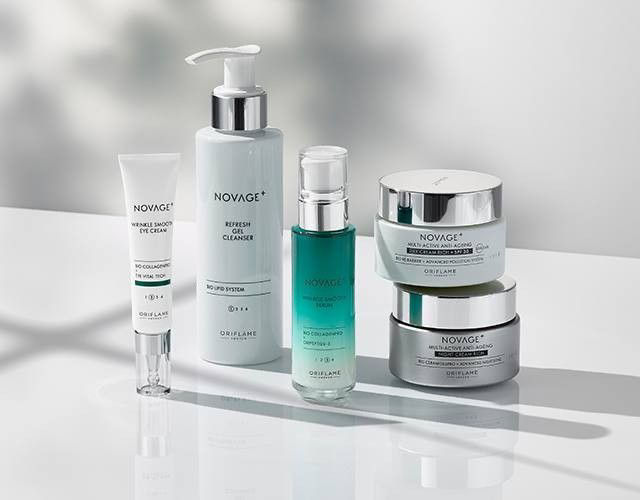 Novage+ Wrinkle Smooth Routine | Oriflame Uganda