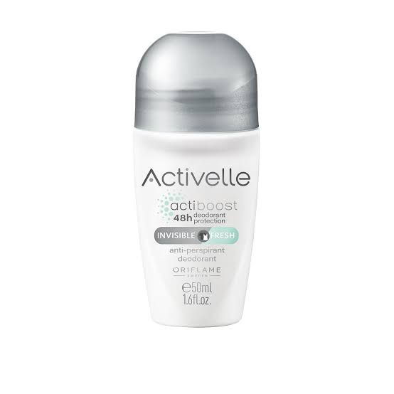 Activelle Invisible ant-perspirant deodorant by Oriflame