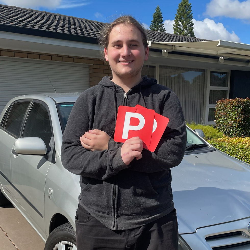 Successful student passed his Practical Driving Assessment in Mirrabooka
