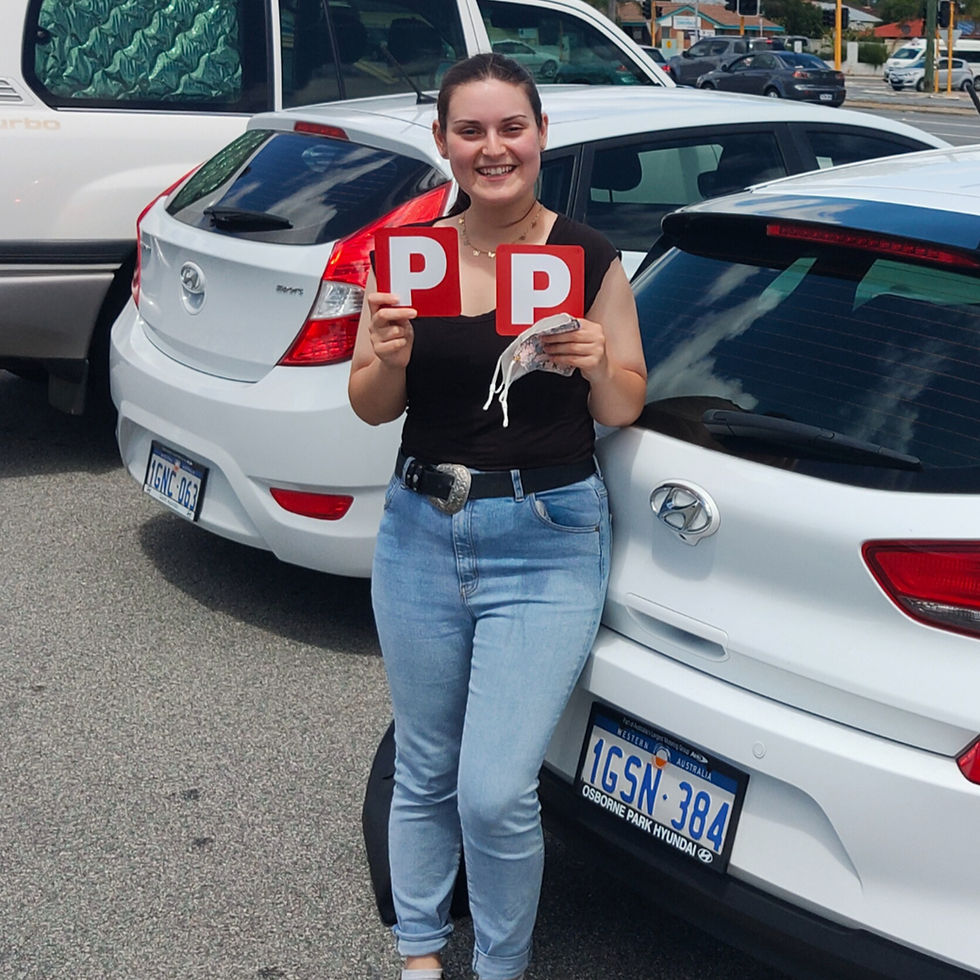 Learner driver passed driving test in Mirrabooka