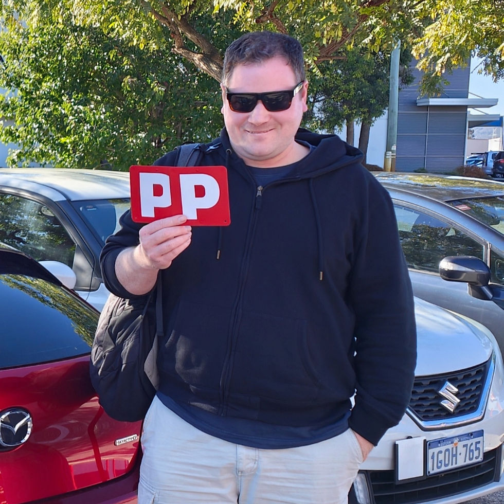 Student passed driving test in Midland WA