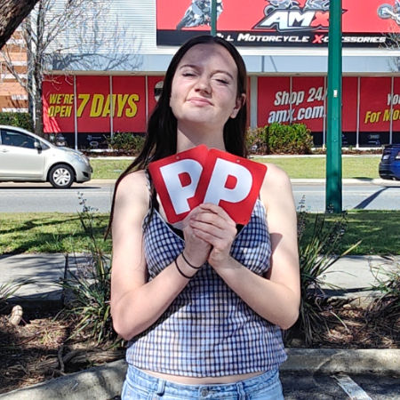 Tammin passed her PDA on the first try in Midland WA