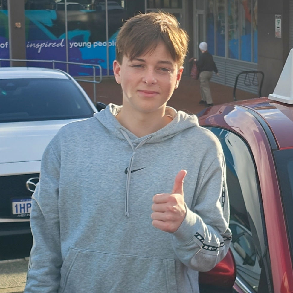 Learner driver passed practical driving test (PDA) in Mirrabooka WA