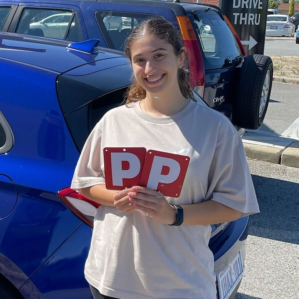 Student passed driving test Mirrabooka