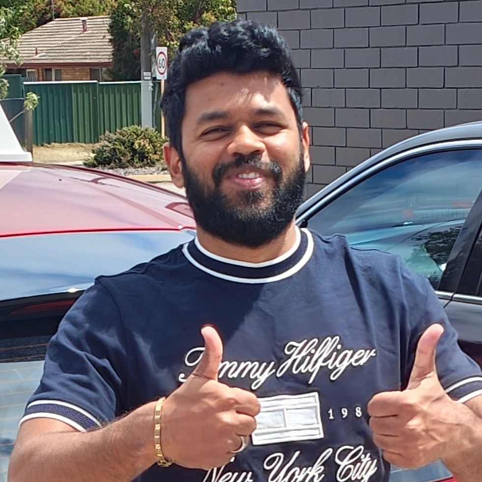 Kethaka passed his PDA in Mirrabooka WA