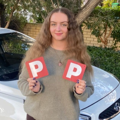 Student passed driving test in Midland WA