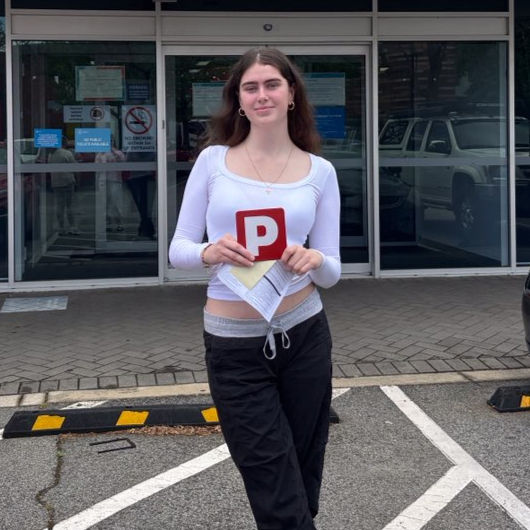 Student passed driving test in Midland WA