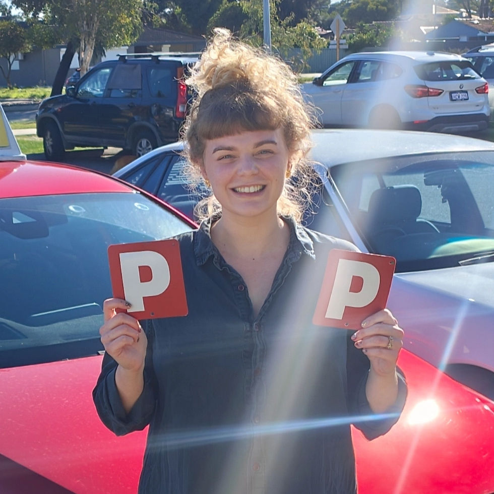 Emily passed her PDA first go in Mirrabooka WA