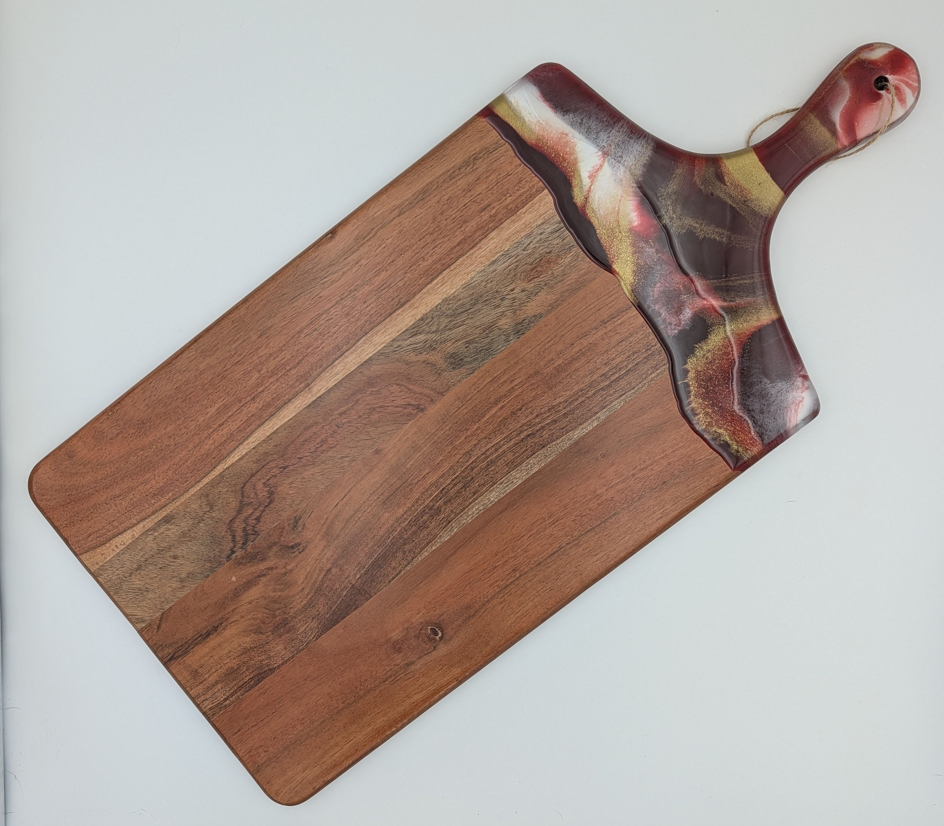 Red, Gold & White Serving Board